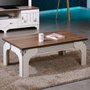 Hanah Home Gazel Mesa de Centro Blanco y Marrón